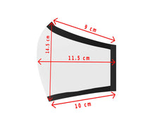 Load image into Gallery viewer, Navy Blue Face Mask with Valve