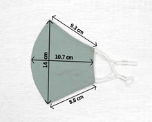 Load image into Gallery viewer, Slim Fit Grey Face Mask